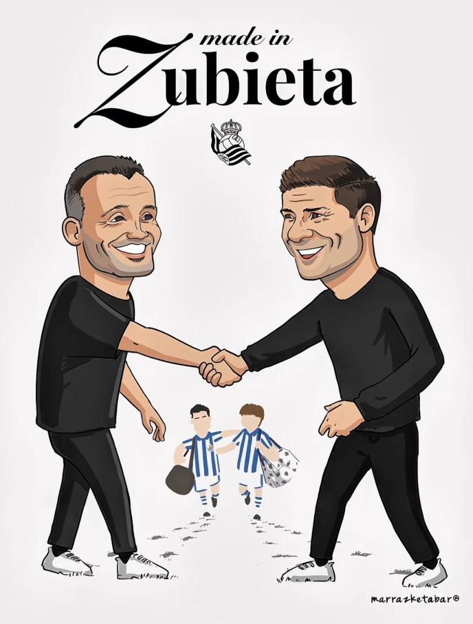 开云体育-苏比埃塔制造，皇社发布海报欢迎皇马主帅阿隆索回归阿诺埃塔