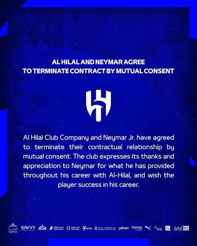 开云体育-【官方】内马尔与利雅得新月协议解约